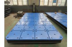 China UHMW PE Sliding & Panel Rubber Marine Boat Fenders Dock Plate supplier