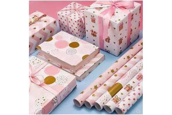 50cm*70cm Matte Gift Wrap Paper Roll for Friend