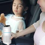 ABS Plastic Car Air Cleaner 50m3/h With Active Oxygen for sale