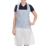 Eco Friendly Disposable Plastic Gowns For Home Care / Hospital / Beauty Salon for sale