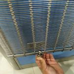 Decorative Sheet Architectural Metal Mesh Brass Lock Crimped for sale