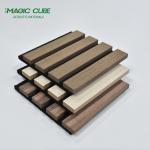 Factory Custom Akustik Panel Wood Slat Panel For Hotel Apartment Office Building Decor Acoustic Wall Panel Akupanel for sale