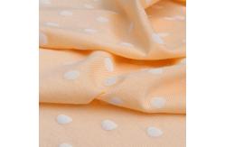 China Custom 150cm 185gsm Polka Dot Knit Fabric 6% Spandex 47% Cotton 47% Modal supplier