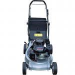 5.5HP 4 Stroke Petrol Powered Turn Lawn Mower With Steel Deck Hand Held Grass Cutting Machine for sale