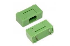 China 1.6W 10A Green Fuse Holder PCB 5.2x20mm Fuse Block With Cover supplier