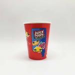 Disposable Custom Logo Printed PE / PLA Coated Coffee Juice Paper Cup With Lid