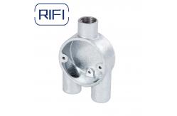 China 20mm 25mm Circular Junction Box Electrical Box For Latest Material Malleable Iron supplier