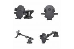 China Strong Suction Car Dashboard Phone Mount 63mm width Silicone Padded Clamp supplier