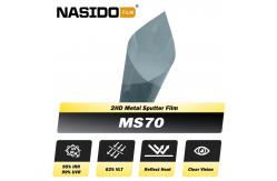 China High-quality 75% VLT metallic window tinting super solar control window tinting film. supplier