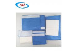 China SMS Neurology Fenestrated Surgical Drape Pack For Patients supplier