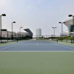 High Rebound Acrylic Tennis Court 5.0mm Thickness ITF Certificate for sale
