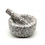Food Grade Granite Stone Mortar And Pestle Pill Crushing Medicine Grinder Set for sale