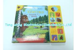 China Personalised Custom Animal Sounds Book Module ABS  + Cardboard Materials supplier