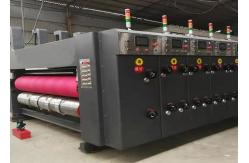 China Touch Screen Corrugated Box Printing Machine 220V 380V supplier