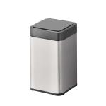 Square Electric Smart Garbage Bin Home Trash Can With Lid And Automatic Sensing