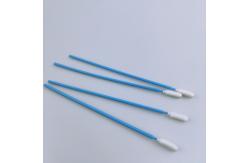 China 165mm Long Polypropylene  Handle Foam Tip Swabs Round Head supplier