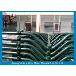 PVC Dipped Coating With RAL7016 Welded Wire Mesh Fence For Science Zone