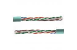 China High Performance UTP FTP SFTP Cat6A Lan Cable 305m LSZH Outer Sheath supplier