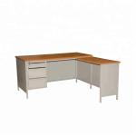 Stainless Steel Simple Office Manager Steel Executive Desk for sale