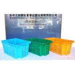 Mesh Nestable Crate Turnover Plastic Mushroom Crate Stackable Moving Bins for sale