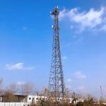 Radio Mobile Telecommunication 80m 3 Legged Tower Self Erecting Lattice Steel Towers for sale