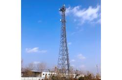 China Radio Mobile Telecommunication 80m 3 Legged Tower Self Erecting Lattice Steel Towers supplier