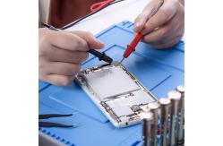 China Customized Heat Resistant ESD Soldering Mat Repair Insulator Anti Static Computer Mat supplier