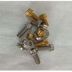 Titanium Fully Threaded Hex Socket Flange Bolt With Gr1 Gr5 Gr12 Customized for sale
