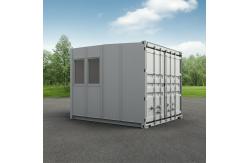 China Galvanized Steel Modular Converted Shipping Containers Homes Customizable supplier