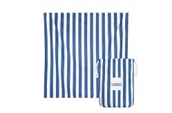China Personalized Microfiber Custom Beach Towel Quick Dry Big Quality Pool Beach Towel supplier
