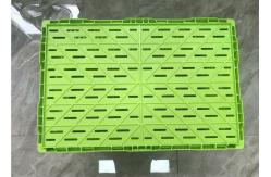 China Heavy Duty Plastic Folding Vegetable Crates 600*400*300mm supplier