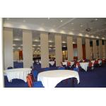 Conference Room Sound Proof Operable Folding Partition Walls Aluminum Frame for sale