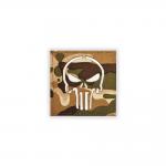 Tactical Morale Custom Reflective Velcro Patches IR 2 Inch Size for sale