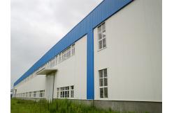 China Wide Span Pre Engineered Building Anti rust Pre Fab Steel Buildings supplier