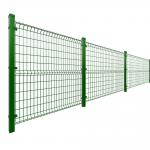 4mm Steel V Mesh Panel Fencing With Powder Coating Finish 2.4m 2.5m for sale