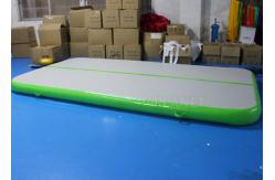 China Drop Stitch Inflatable Air Track , Gymnastics Air Mat Apply To Sport Game supplier