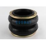 Rubber Air Bellow Flange Style Industrial Air Spring Double Convoluted For Amusement Equipment for sale