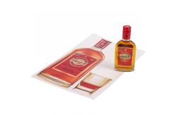 China e Customized Label Sticker  wine  Proof Clear  Bottle Labels Stickers supplier