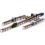 Automatic Multiple Blades Ripsaw Rip Saw Wood Sawing Line to process logs into timber for sale