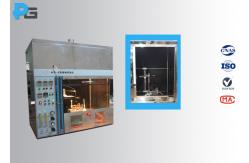 China UL94 Vertical Flame Test Equipment 0.75 CBM Volume Chamber With Bunsen Burner supplier