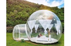 China 4m Diameter Inflatable Party Tent / Inflatable Transparent Bubble Tent supplier