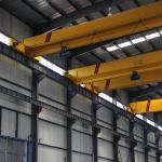 3T 5T 10T Box Type Single Girder EOT Crane Pendent Line Control Or Remote Control for sale