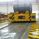 Low Voltage RGV Rail Guided Vehicle 50 Tons Rail Utility Self Motorized for sale