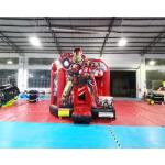 Super Hero 1000D Inflatable Bounce House Combo For School for sale