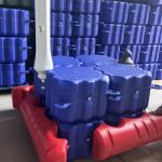 Blue PE Pontoon Cubes Chemical And Corrosion Resistant for sale
