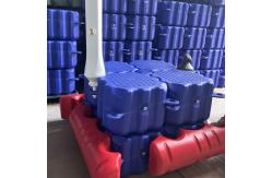 China Versatile Blue Modular PE Pontoon For Customizable Docks supplier