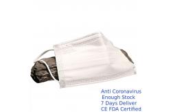China Anti Germs Disposable Pollution Mask , Earloop Procedure Masks Easy Breathability supplier