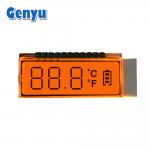 TN Segment Custom LCD Screen 2 Colors LED Backlight For Temperature Gun for sale
