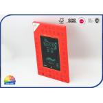 350gsm C1S Paper Flat Folding Packing Box Plastic Tray Inside