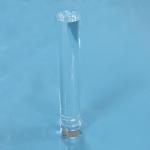 Light Guide High Purity Quartz Glass Rod Diameter 22mm Total Length 121.5mm